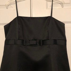 Black, spaghetti strap dress - a classic!